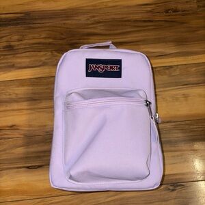 Jansport Big Break Insulated Lunch Bag Soft Sided Cooler Lilac